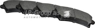 JP GROUP 1263603610 -  Колодки тормозные дисковые передние, комплект